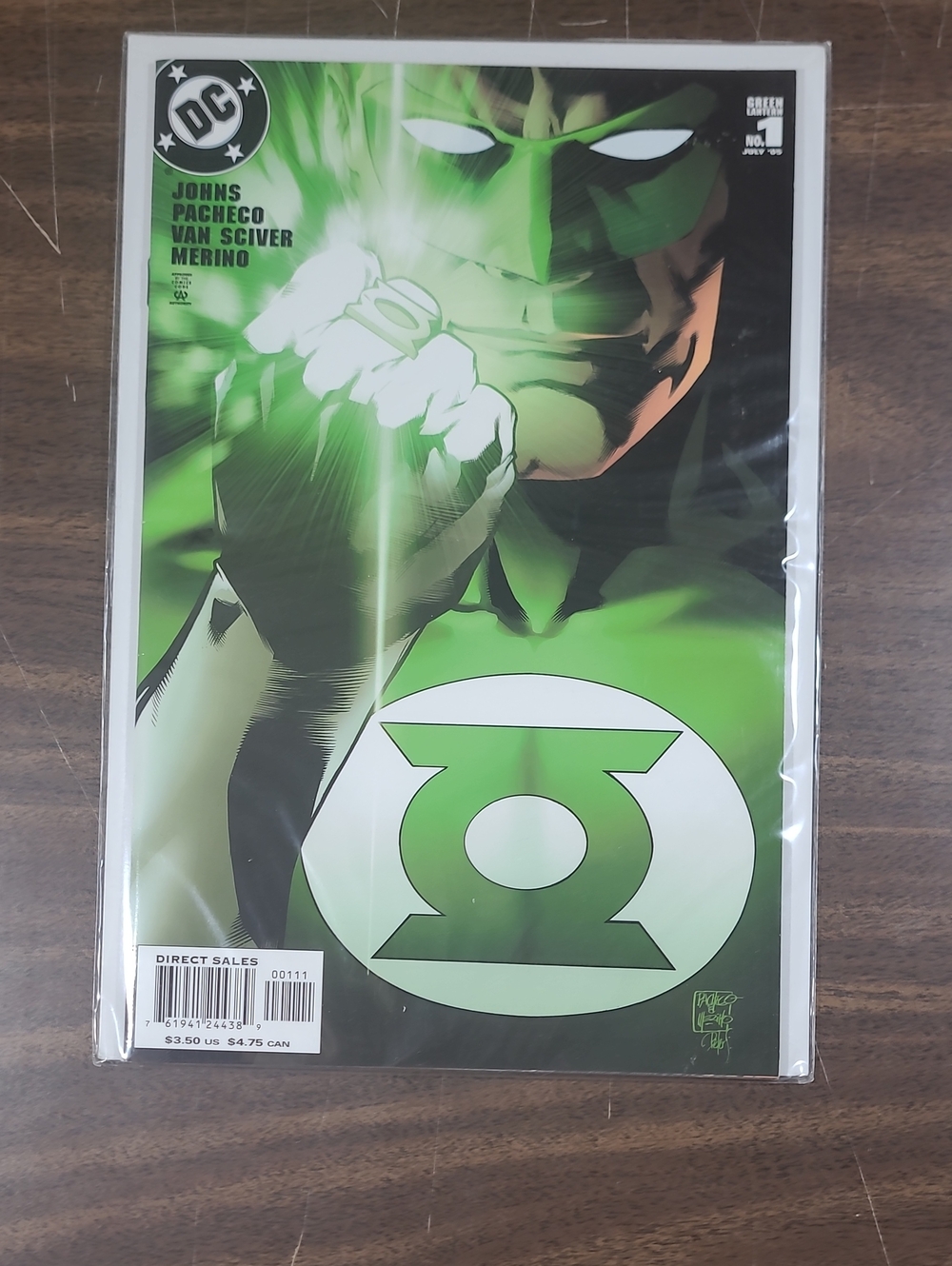 DC Green Lantern Comic Book - #1 July 2005